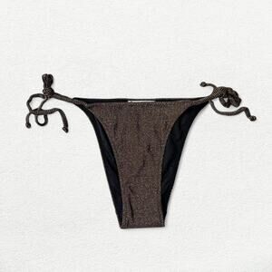 Alexandra Miro Gold Bikini Bottoms